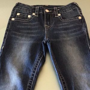 True Religion Buddha Boys Blue Denim Jeans Size 6